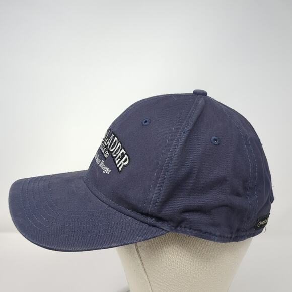 Hook & Ladder Pizza Co Strapback Baseball Cap Blue One Size Adjustable Dri-Duck - Picture 3 of 9